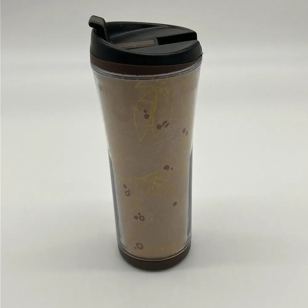 Starbucks Travel Tumbler 12oz 2008 Multicolor Abstract Art Coffee‎ Mug Cup
